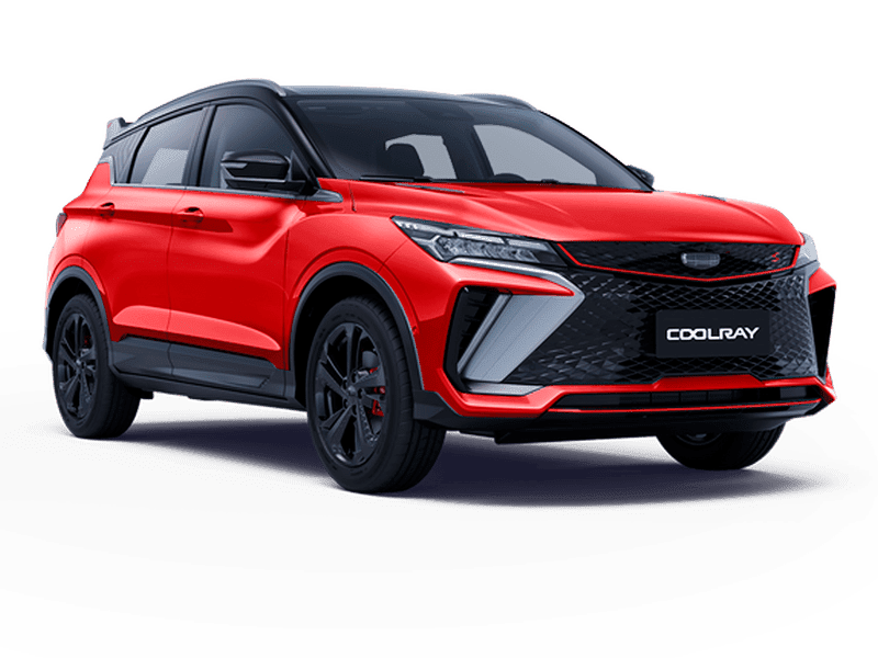 Купить Geely Coolray в вашем городе - Красный